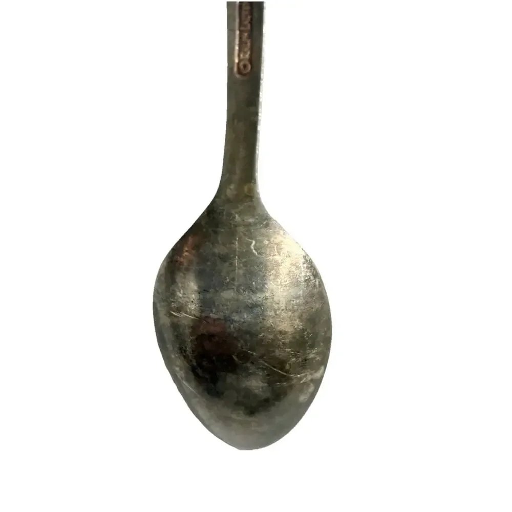 Vintage Ronnette Teddy Bear Astronaut Silverplate Spoon Collectible